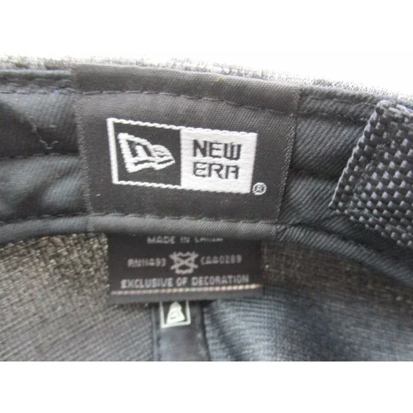 Denver Broncos Hat Cap Strap Back Gray Super Bowl Champions Football New Era Men - Picture 10 of 10